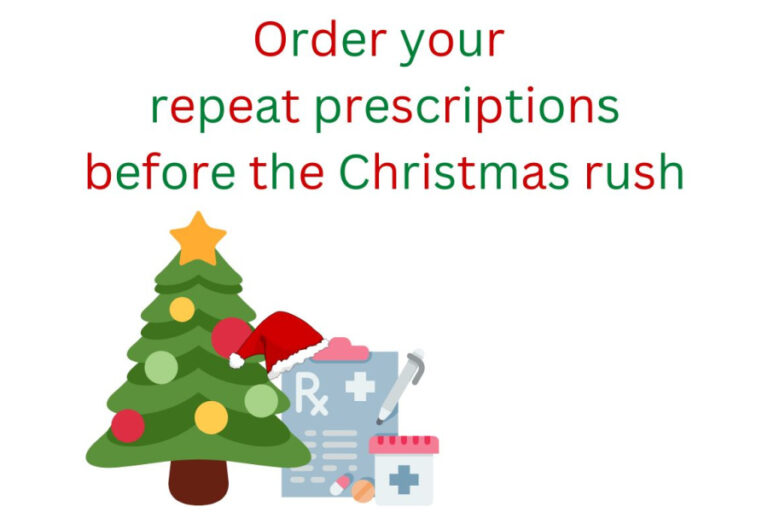 Prescription Requests Before Christmas